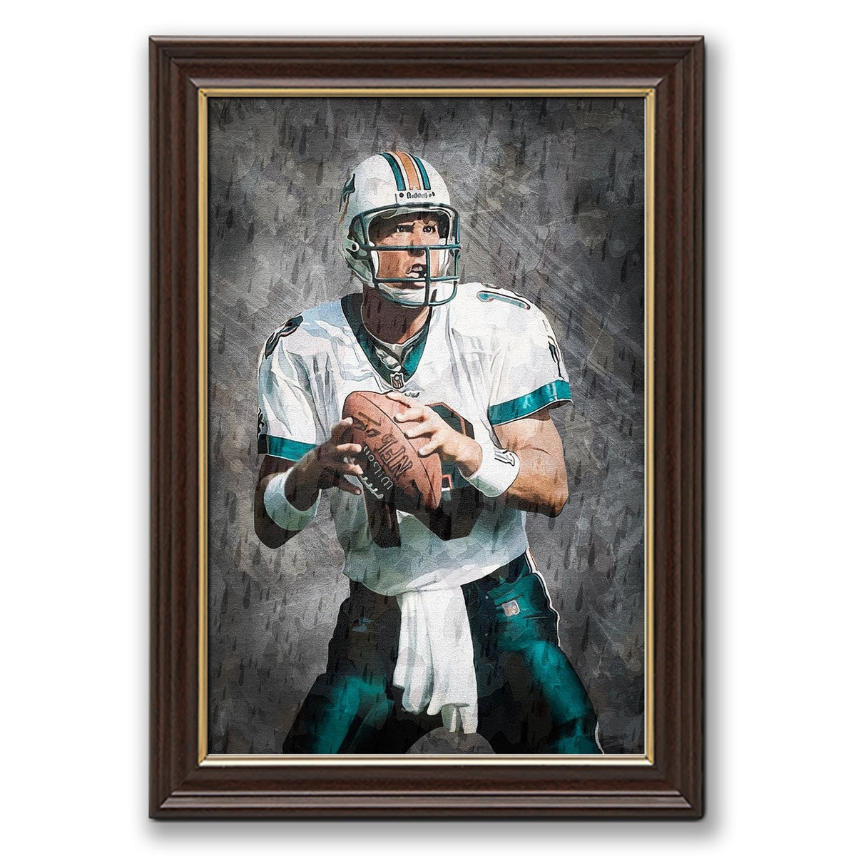 Dan Marino Celebrity Sports Art Poster School Dining Room Decoration 0 Canvas Wall Art Poster Decor Gift