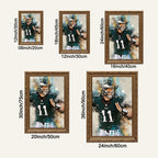Carson Wentz Celebrity Sports Art Poster School Dining Room Decoration 2 Canvas Wall Art Poster Decor Gift