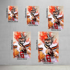 Baker Mayfield Celebrity Sports Art Poster School Dining Room Decoration 12 Canvas Wall Art Poster Decor Gift