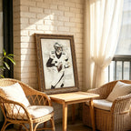 Carson Wentz Sports Celebrity Art Deco Poster 5 Canvas Wall Art Poster Decor Gift