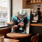 Cam Newton Celebrity Sports Art Poster School Dining Room Decoration 0 Canvas Wall Art Poster Decor Gift