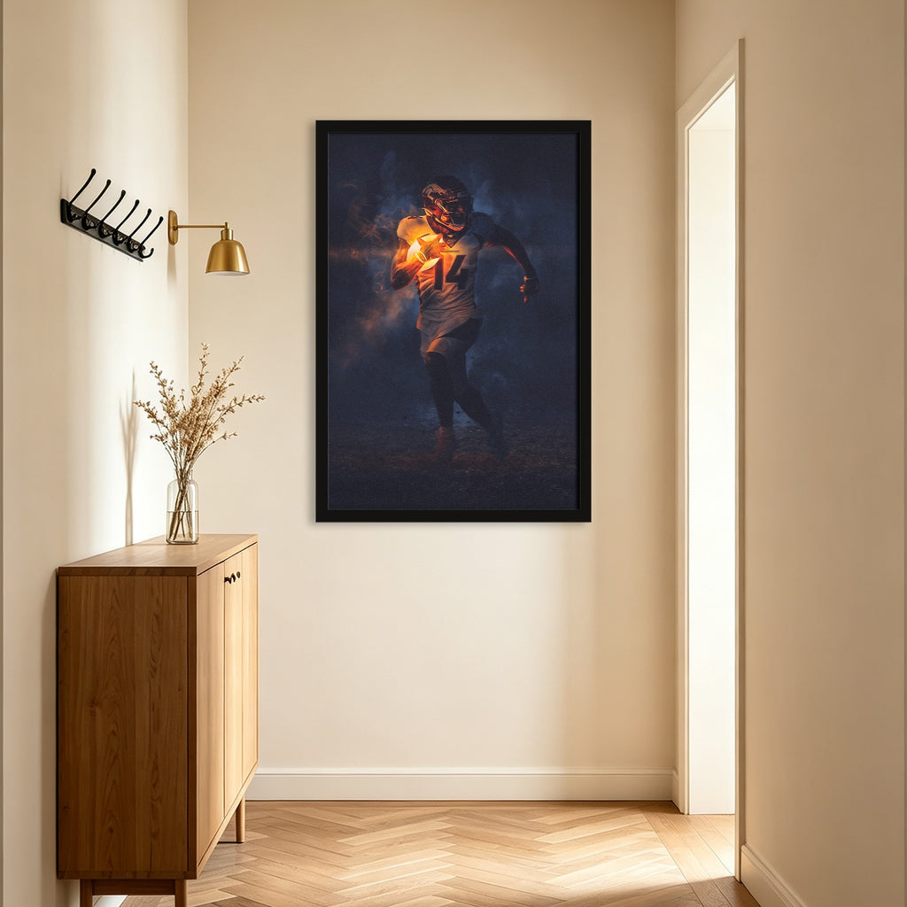 Courtland Sutton Art Sports Decorative Poster School Dormitory 2 Canvas Wall Art Poster Decor Gift