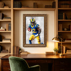 Brandin Cooks Celebrity Sports Art Poster School Dining Room Decoration 6 Canvas Wall Art Poster Decor Gift