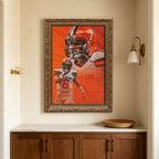 Baker Mayfield Sports Celebrity Art Deco Poster 7 Canvas Wall Art Poster Decor Gift
