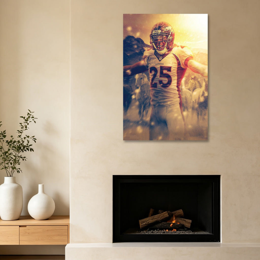 Chris Harris Art Sports Decorative Poster School Dormitory 5 Canvas Wall Art Poster Decor Gift