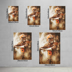 Baker Mayfield Art Sports Decorative Poster School Dormitory 3 Canvas Wall Art Poster Decor Gift