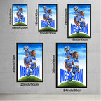 Calvin Johnson Celebrity Sports Art Poster School Dining Room Decoration 6 Canvas Wall Art Poster Decor Gift