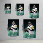 Ben Roethlisberger Celebrity Sports Art Poster School Dining Room Decoration 9 Canvas Wall Art Poster Decor Gift