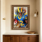 Brandin Cooks Celebrity Sports Art Poster School Dining Room Decoration 2 Canvas Wall Art Poster Decor Gift