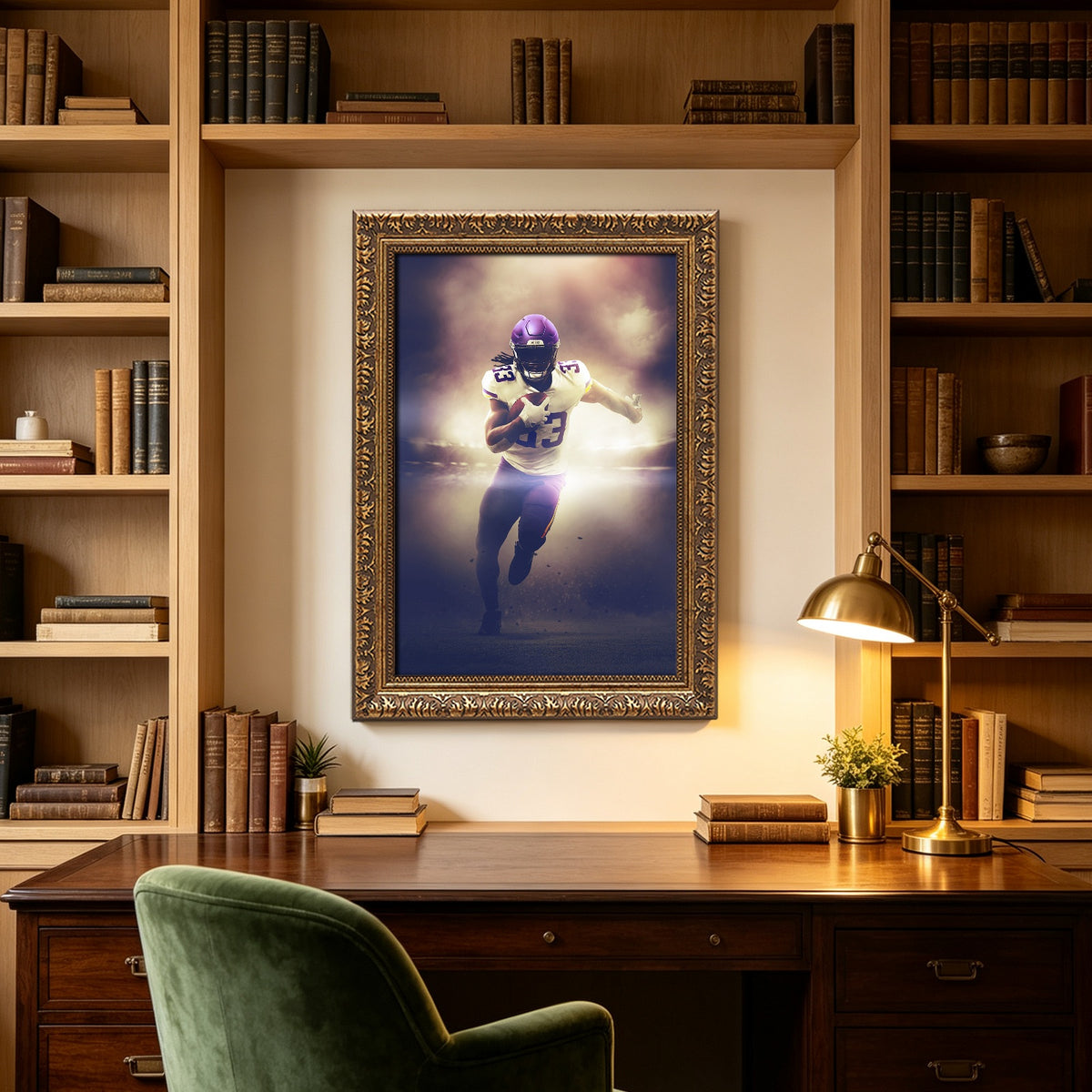 Dalvin Cook Art Sports Decorative Poster School Dormitory 7 Canvas Wall Art Poster Decor Gift