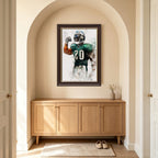 Brian Dawkins Art Poster 3 Canvas Wall Art Poster Decor Gift