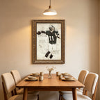 Carson Wentz Sports Celebrity Art Deco Poster 4 Canvas Wall Art Poster Decor Gift