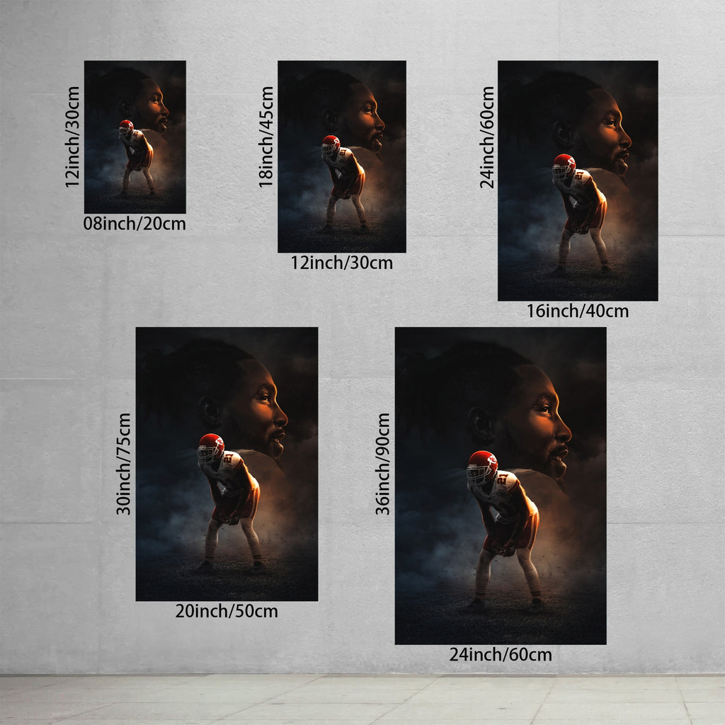 Bashaud Breeland Art Sports Decorative Poster School Dormitory 2 Canvas Wall Art Poster Decor Gift