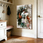 Brian Dawkins Art Poster 4 Canvas Wall Art Poster Decor Gift