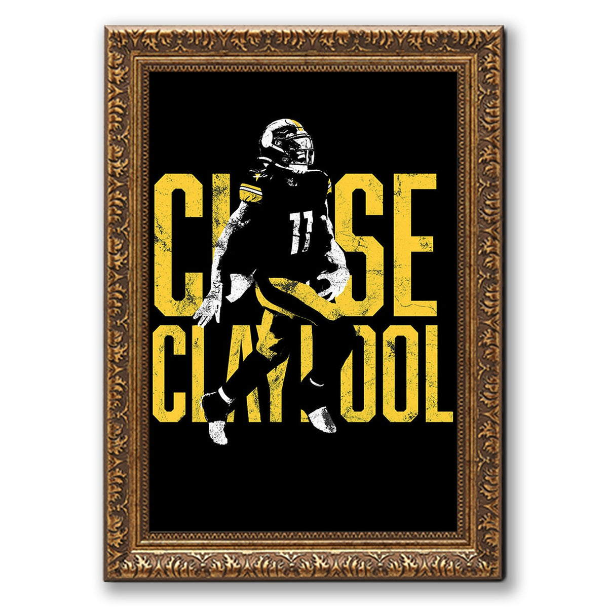 Chase Claypool Sports Celebrity Art Deco Poster 2 Canvas Wall Art Poster Decor Gift