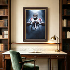 Cam Newton Art Sports Decorative Poster School Dormitory 7 Canvas Wall Art Poster Decor Gift
