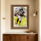 Brian Dawkins Art Poster 2 Canvas Wall Art Poster Decor Gift
