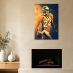 Champ Bailey Art Sports Decorative Poster School Dormitory 2 Canvas Wall Art Poster Decor Gift