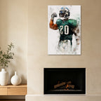 Brian Dawkins Art Poster 3 Canvas Wall Art Poster Decor Gift