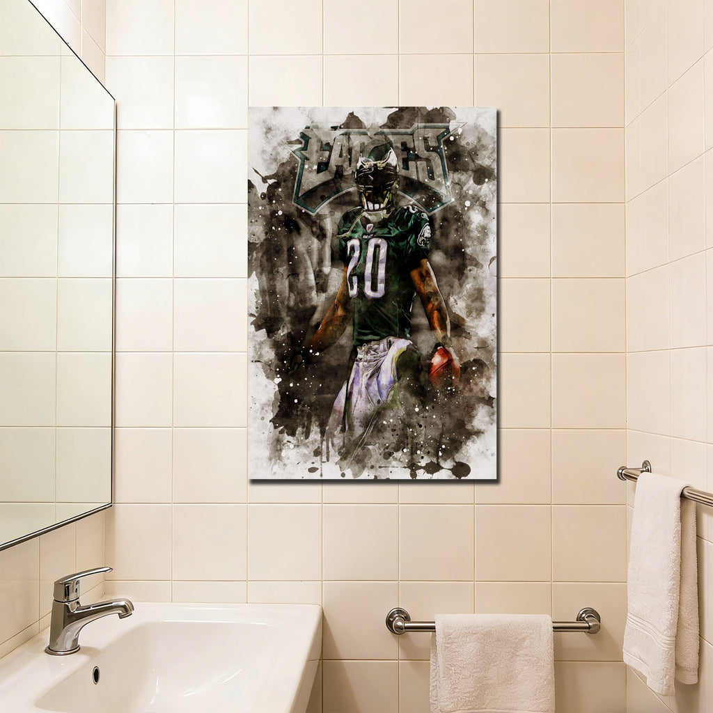 Brian Dawkins Art Poster 8 Canvas Wall Art Poster Decor Gift