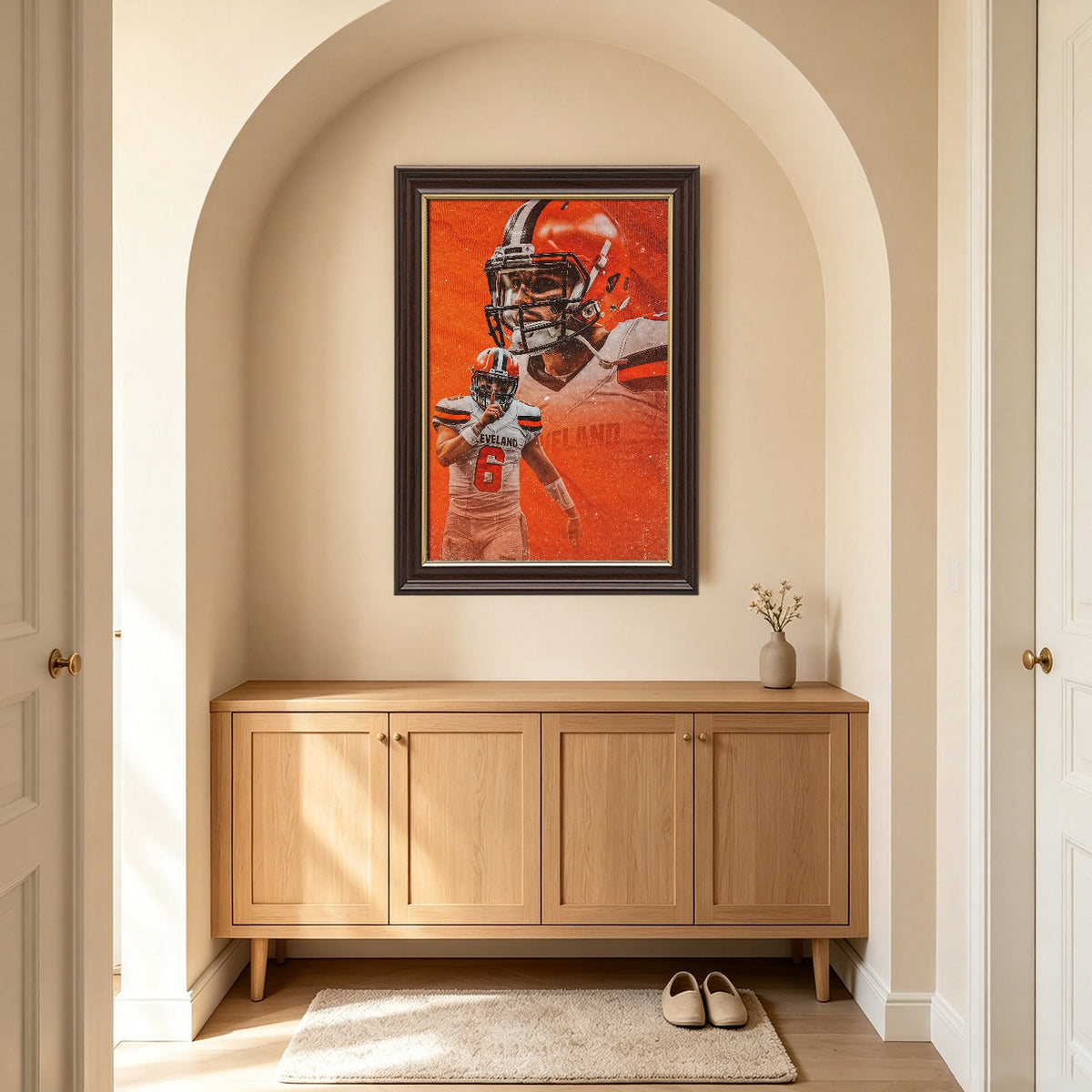 Baker Mayfield Sports Celebrity Art Deco Poster 7 Canvas Wall Art Poster Decor Gift