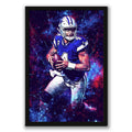 Dak Prescott Sports Celebrity Art Deco Poster 3 Canvas Wall Art Poster Decor Gift