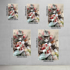 Chris Godwin Art Sports Decorative Poster School Dormitory 8 Canvas Wall Art Poster Decor Gift