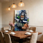 Bobby Wagner Celebrity Sports Art Poster School Dining Room Decoration 1 Canvas Wall Art Poster Decor Gift