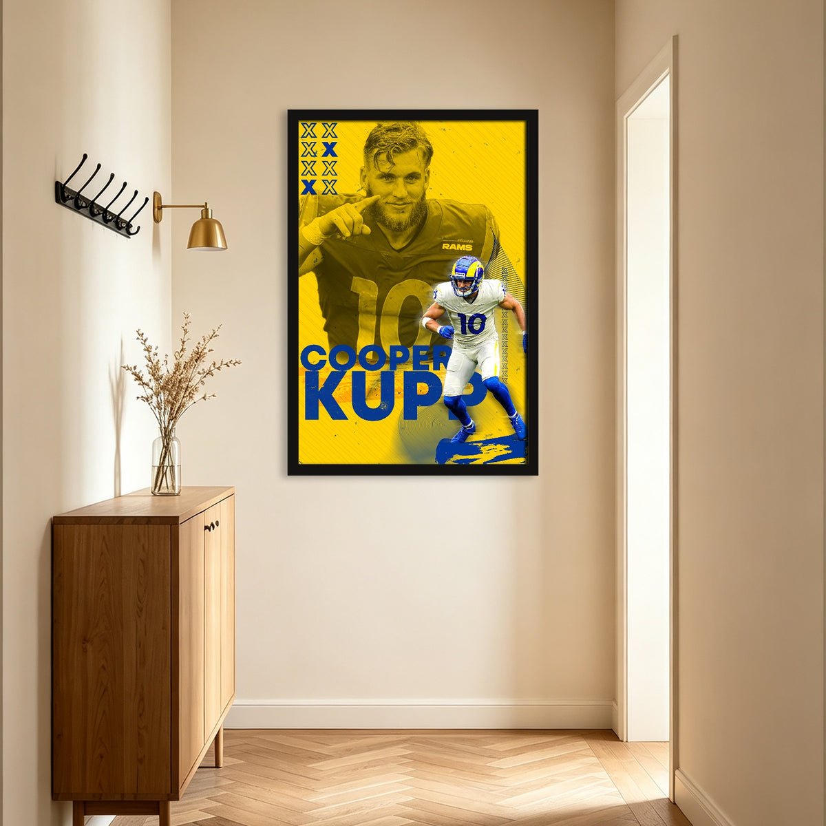 Cooper Kupp Sports Decoration Poster 4 Canvas Wall Art Poster Decor Gift