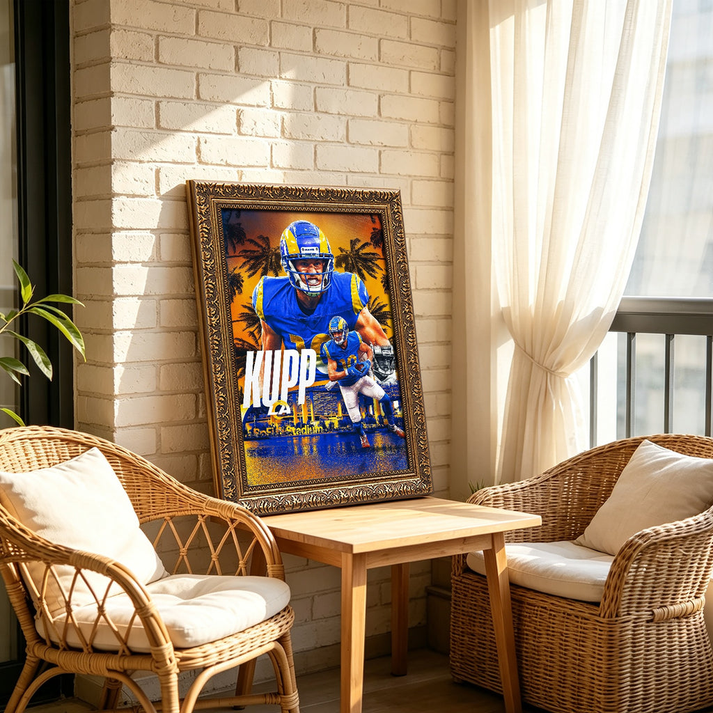 Cooper Kupp Sports Decoration Poster 2 Canvas Wall Art Poster Decor Gift
