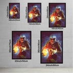 Cordarrelle Patterson Art Sports Decorative Poster School Dormitory 6 Canvas Wall Art Poster Decor Gift