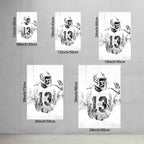 Dan Marino Art Sports Decorative Poster School Dormitory 2 Canvas Wall Art Poster Decor Gift