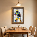 Brandin Cooks Celebrity Sports Art Poster School Dining Room Decoration 6 Canvas Wall Art Poster Decor Gift