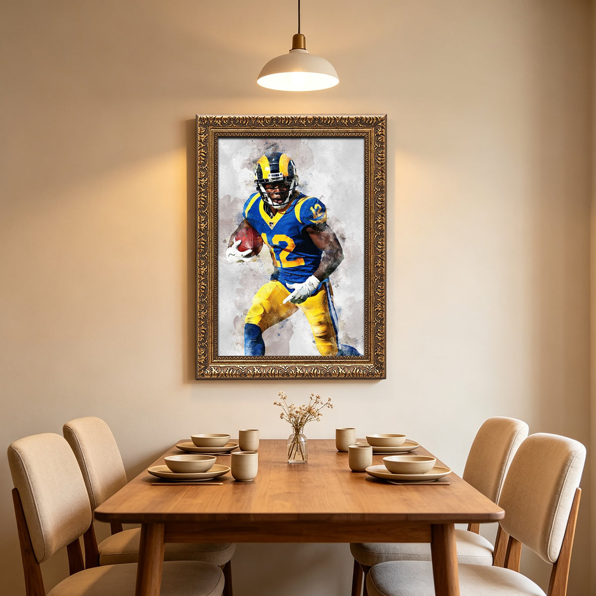 Brandin Cooks Celebrity Sports Art Poster School Dining Room Decoration 6 Canvas Wall Art Poster Decor Gift