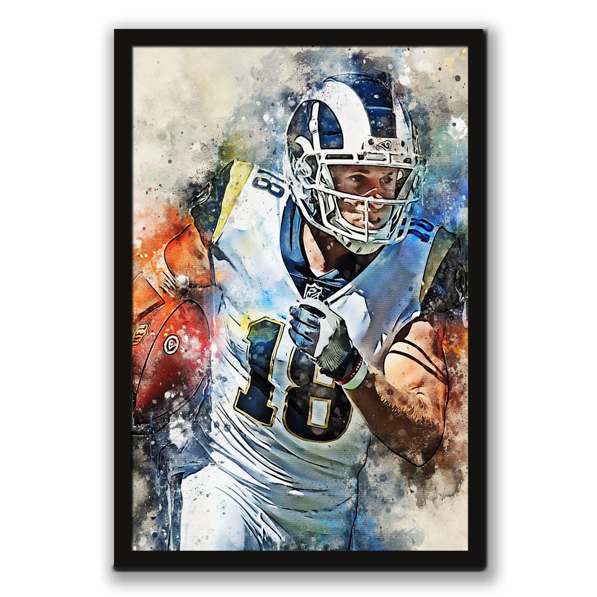 Cooper Kupp Celebrity Sports Art Poster School Dining Room Decoration 8 Canvas Wall Art Poster Decor Gift