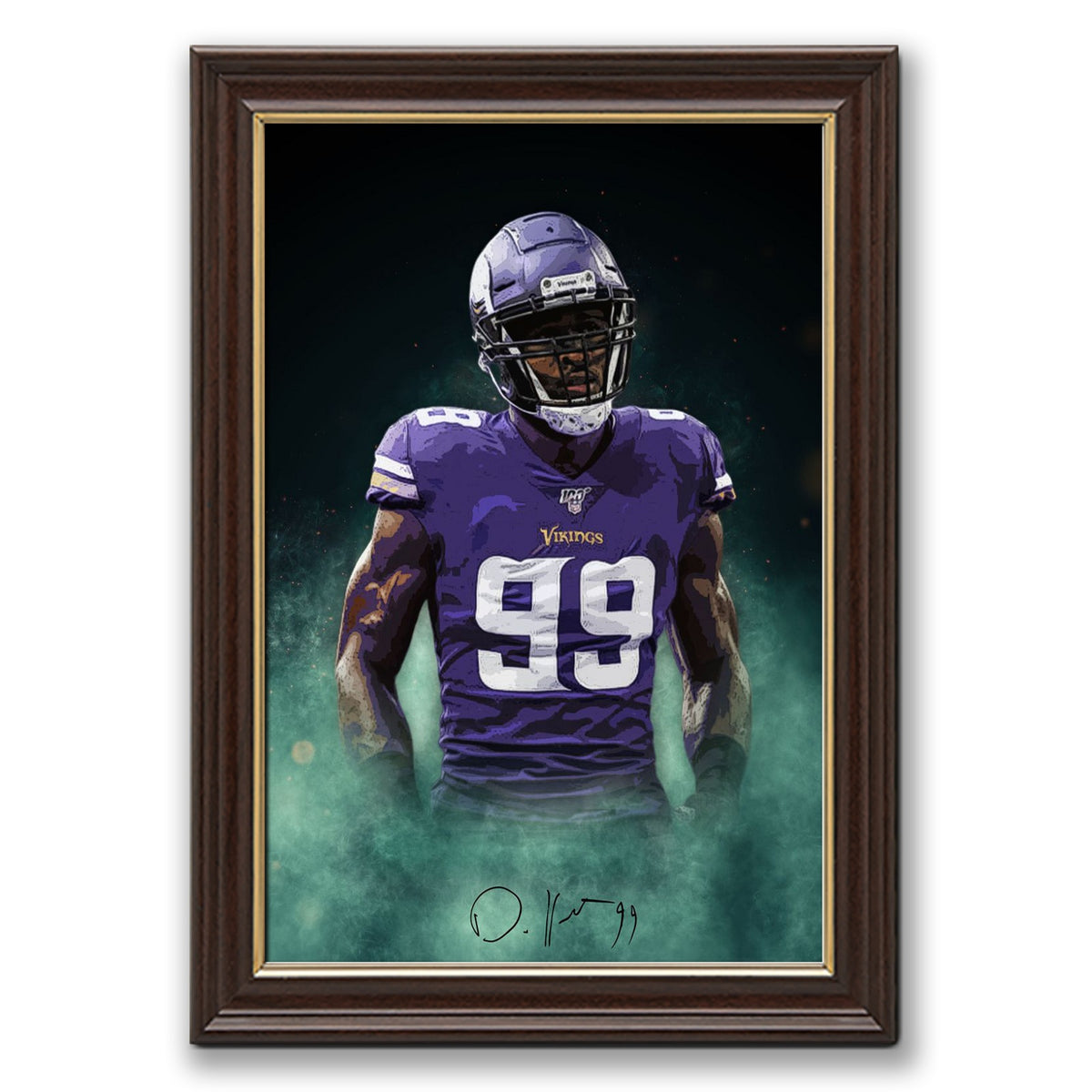 Danielle Hunter Celebrity Sports Art Poster School Dining Room Decoration 7 Canvas Wall Art Poster Decor Gift