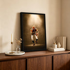 Chad Johnson Art Sports Decorative Poster School Dormitory 9 Canvas Wall Art Poster Decor Gift
