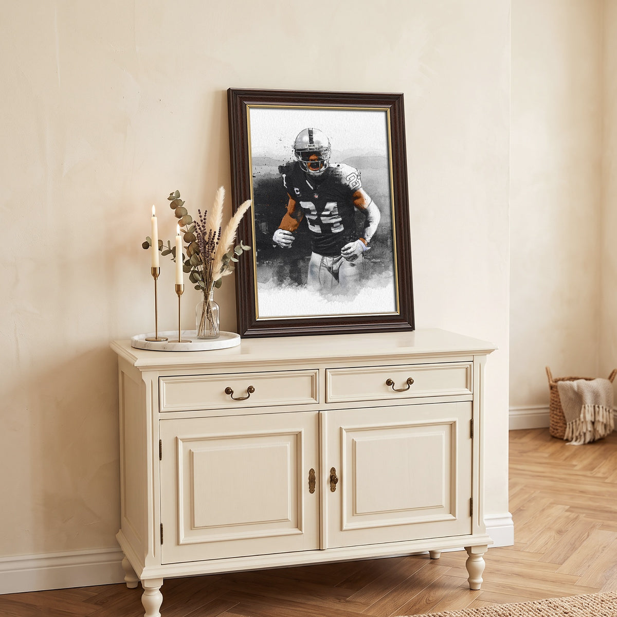 Charles Woodson Art Sports Decorative Poster School Dormitory 2 Canvas Wall Art Poster Decor Gift