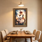 Chris Hogan Art Sports Decorative Poster School Dormitory 9 Canvas Wall Art Poster Decor Gift