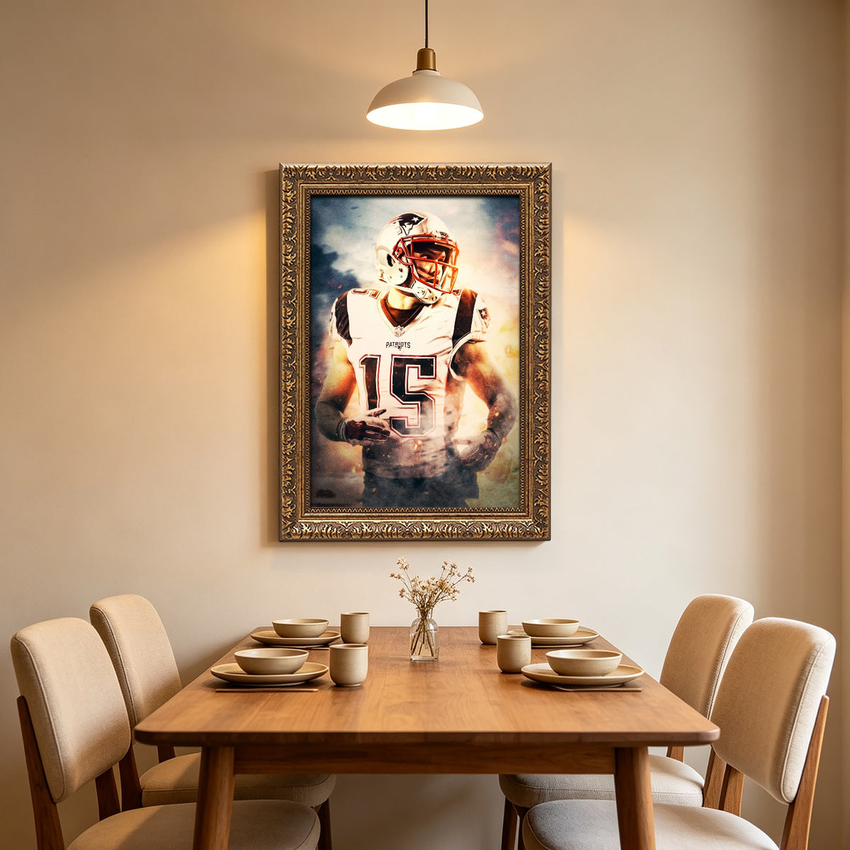 Chris Hogan Art Sports Decorative Poster School Dormitory 9 Canvas Wall Art Poster Decor Gift