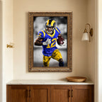 Brandin Cooks Art Sports Decorative Poster School Dormitory 5 Canvas Wall Art Poster Decor Gift