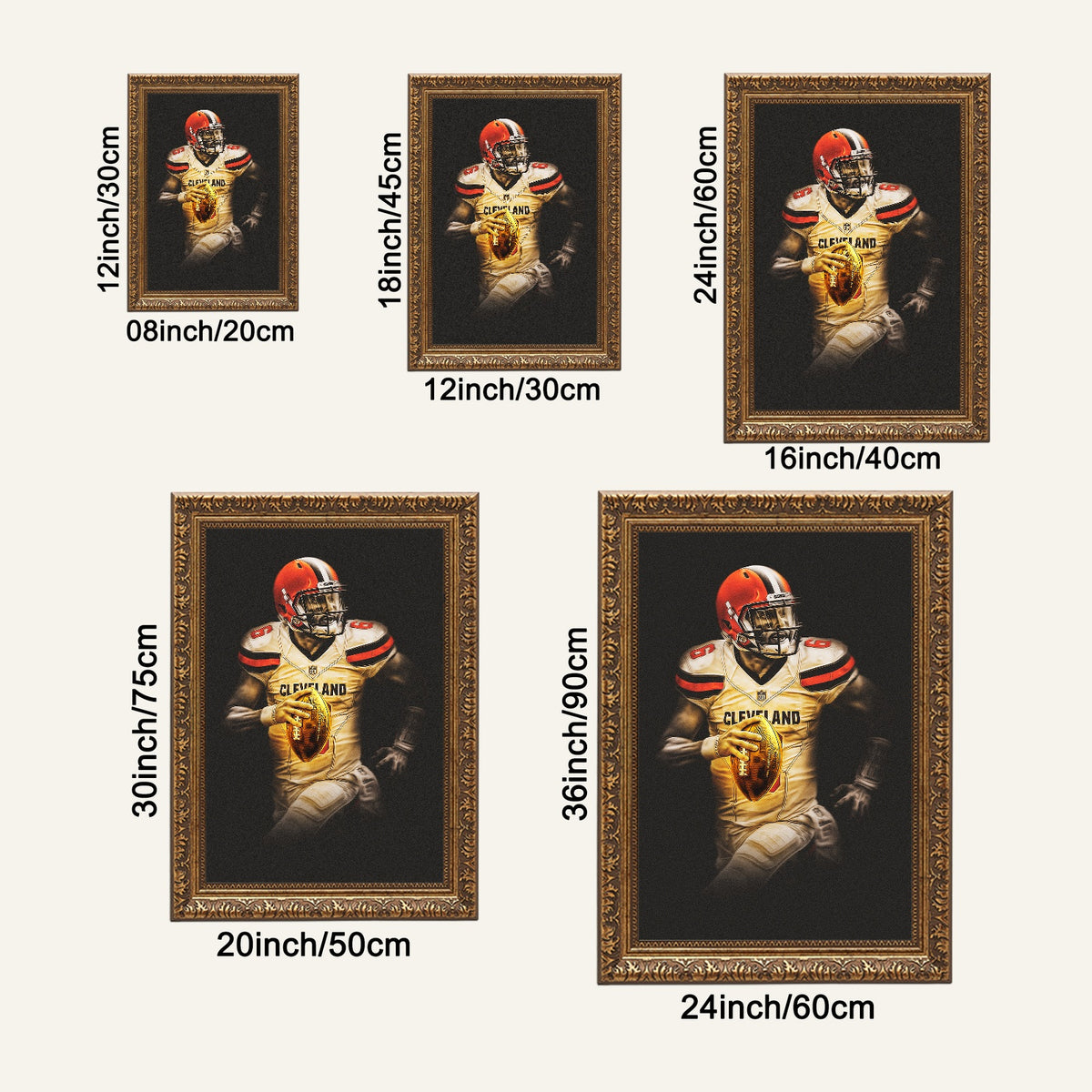 Baker Mayfield Art Sports Decorative Poster School Dormitory 1 Canvas Wall Art Poster Decor Gift