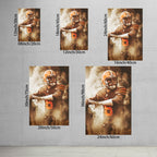 Baker Mayfield Art Sports Decorative Poster School Dormitory 3 Canvas Wall Art Poster Decor Gift