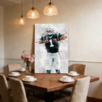 Cam Newton Celebrity Sports Art Poster School Dining Room Decoration 5 Canvas Wall Art Poster Decor Gift