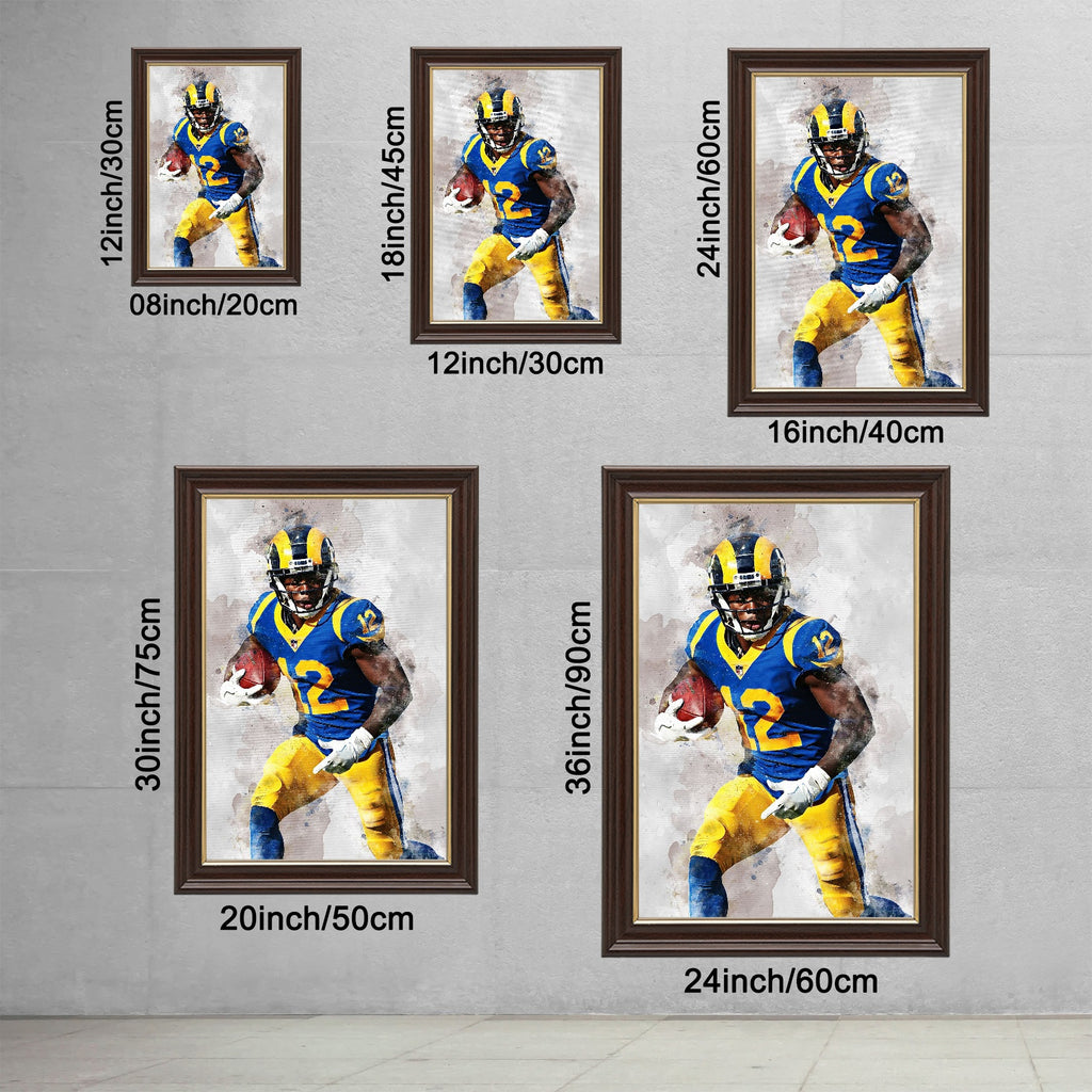 Brandin Cooks Celebrity Sports Art Poster School Dining Room Decoration 6 Canvas Wall Art Poster Decor Gift