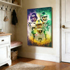 Cris Carter Duron Carter Kenny Stafford Art Sports Decorative Poster School Dormitory 4 Canvas Wall Art Poster Decor Gift