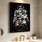 Bobby Wagner Celebrity Sports Art Poster School Dining Room Decoration 9 Canvas Wall Art Poster Decor Gift