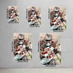 Chris Godwin Art Sports Decorative Poster School Dormitory 8 Canvas Wall Art Poster Decor Gift