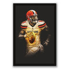Baker Mayfield Art Sports Decorative Poster School Dormitory 1 Canvas Wall Art Poster Decor Gift