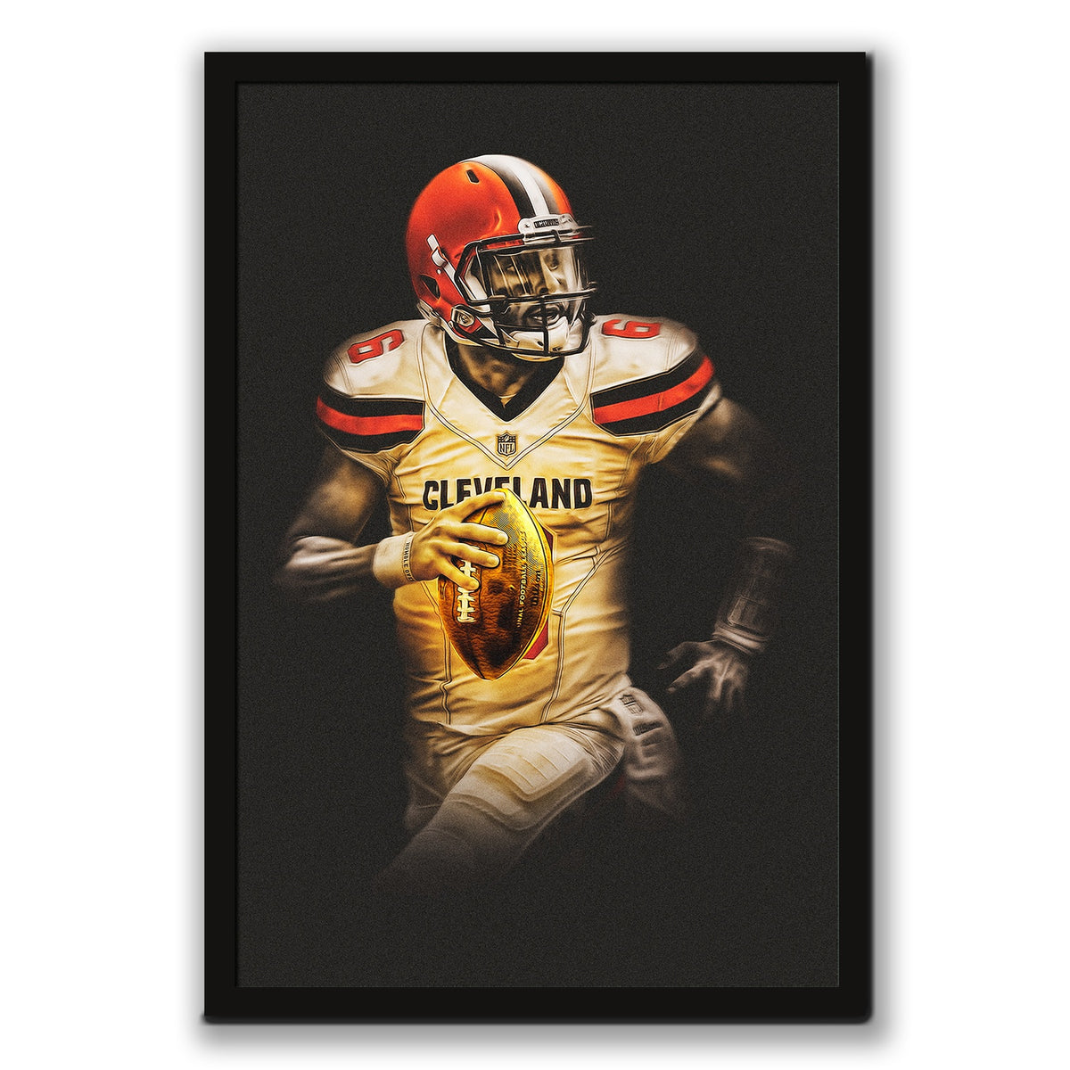 Baker Mayfield Art Sports Decorative Poster School Dormitory 1 Canvas Wall Art Poster Decor Gift